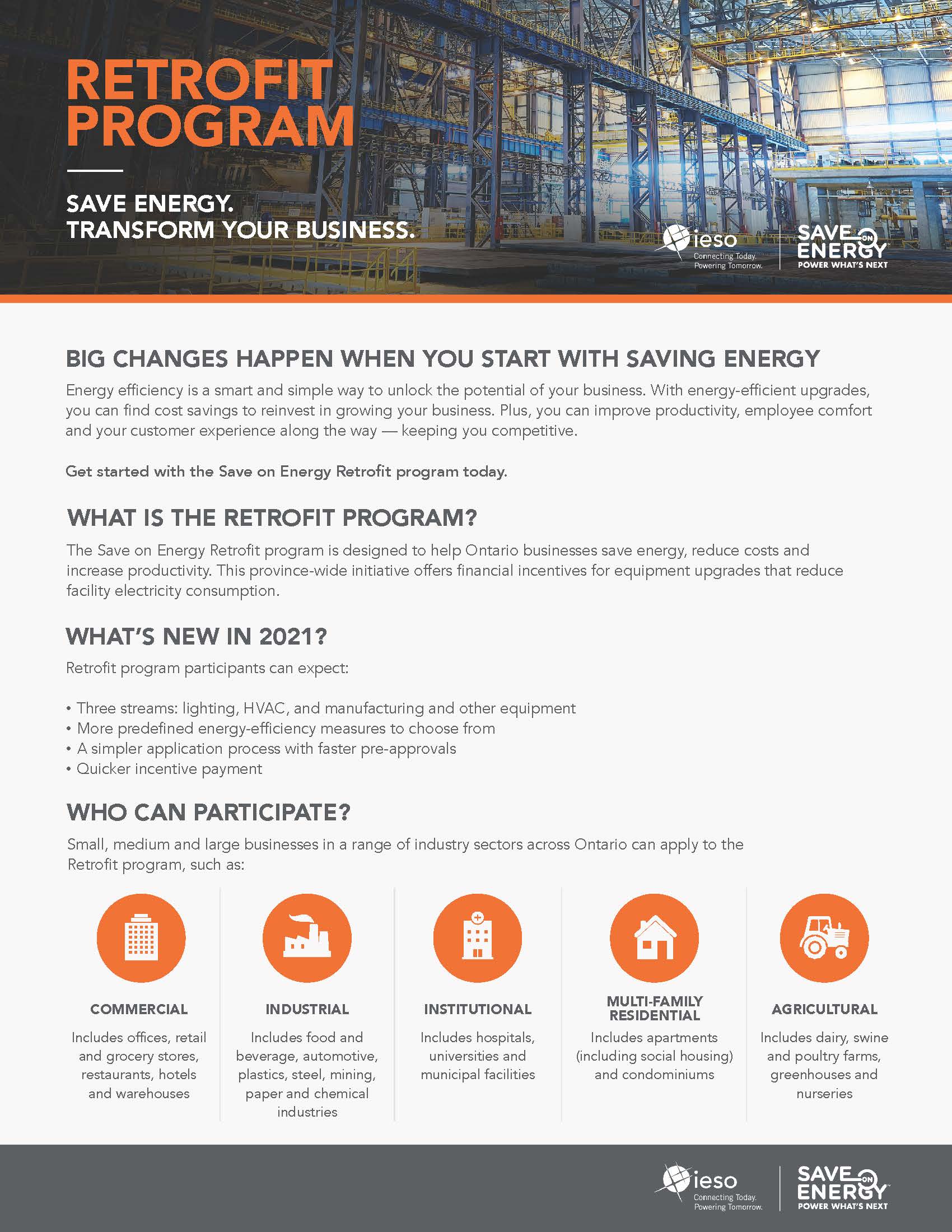 IESO Retrofit Program